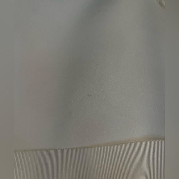 David’s Bridal Crochet Lace Cap Sleeve Tulle Flower Girl Dress Ivory Size 3 - Picture 6 of 6